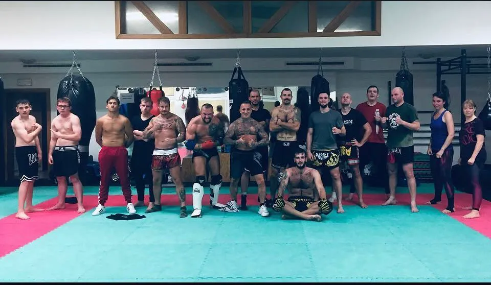 Trénink thajského boxu